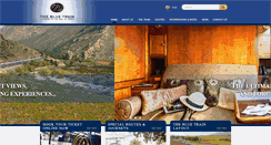 Desktop Screenshot of bluetrain.co.za